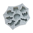 thumbnail image 2 of BNNG Halloween Candle Mold, Candle Making Mold, Fondant Mold Set, Fondant Silicone Mold Halloween Web Skull Molds Silicone Pumpkin Cake Molds Chocolate Molds, 2 of 8