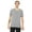 ATH GREY TRBLN, variant on The Bella + Canvas Unisex Triblend Short Sleeve V-Neck T-Shirt - MAROON TRIBLEND - XS