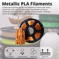 thumbnail image 2 of Filamento MakerBot 375-0083A, color metálico, 1,75 mm, PLA, 1 kg, 2 of 7