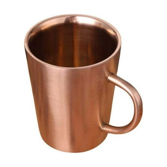 CNKOO Drinking Beer Cup Water Tea Coffee Mug Outdoor Dual Wall Stainless Steel Coffee Travel Milk Jug Office Drinkware Gold