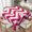 Hot Pink White, variant on Square Tablecloth hot Pink White Large Chevron Zigzag Pattern Table Cover Washable Table Cloths for Kitchen Dinning Party Tabletop Modern Decoration 60 x 60inch