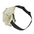 thumbnail image 4 of Dalix Fanny Pack by DALIX, 3-Pocket Concealment Waist Bag, Polyester, Nude, 4 of 4