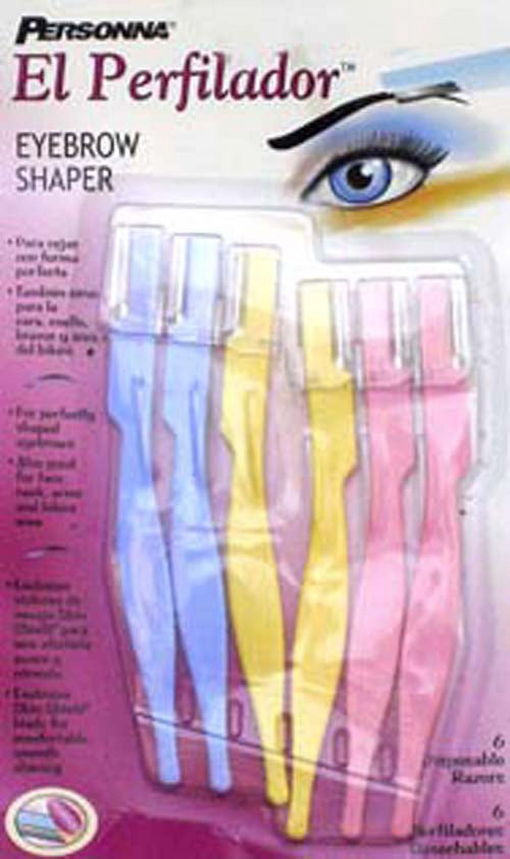 Personna El perfilador: Disposable Eyebrow Shapers, 6 Ct