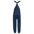 thumbnail image 3 of WENWU Women's Brushed Overalls Bibs and Adjustable Suspenders with Warm Winter Ski Pants Women Tuxedos Eyelet Jumpsuit, 3 of 4