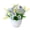 D, variant on Nnndbs 21 Bundles Artificial Money Chrysanthemum in Ceramic Pot, Mum Flowers for Outdoor Porch Patio, Lifelike Potted Mum for Home Office Desk Decor