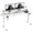 White1, variant on JUMMICO Electric Standing Desk, Adjustable Height Desk 55 x 24 Inch with Monitor Stand (White)