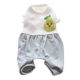 thumbnail image 2 of Visland Pet Shirts Elasticity Breathable Pet Supplies Four Legs Stripe Pet Clothes with Vegetable Pattern for Decoration, 2 of 8