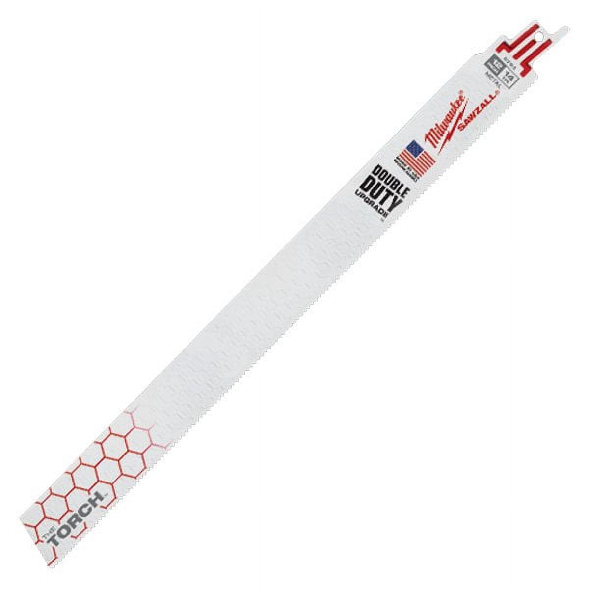 Milwaukee Tool 12" 14 TPI The Torch SAWZALL Blades (5 Pk)