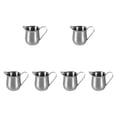 thumbnail image 1 of 6x Milk Creamer Jug Jug Junzer Jarra Pequeña Taza de leche Parcher Caza de crema de leche Caca de leche para la barra Milcillo Home Maple Jarabe 90 ml, 1 of 9