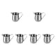 thumbnail image 1 of 6x Jarra para leche con asa, taza pequeña para café expreso, jarra para café expreso, jarra para crema 90 ml, 1 of 9