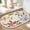 A, variant on Fmbmuo Bathroom Rugs Bohemian Non-Slip Backing Low Pile Oval Bath Mats for Bathroom Rubber 16x24in A