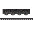 thumbnail image 2 of TEACHER CREATED RESOURCES (6 PK) BLACK SPARKLE SCALLOPED, 2 of 2