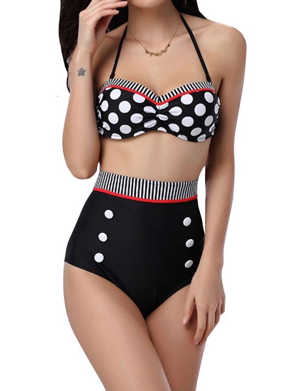 high waisted bikini walmart