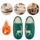 thumbnail image 5 of Pantallas Casas Esponjosas para Anti Slip Elk Xmas Tree Fehip Slippers Niñas, 5 of 9