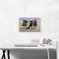 thumbnail image 2 of ARTCANVAS Aiding a Comrade 1890 Canvas Art Print by Frederic Remington - Size: 18" x 12" (1.50" Deep), 2 of 9