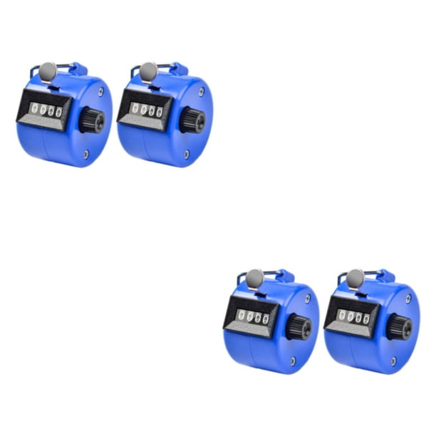 Speravity 2 pack/lote Tally con materiales manuales para un conteo claro y preciso Número de conteo Manual azul Azul 2Conjunto
