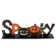 thumbnail image 1 of Advancent Decoración de de madera Festival de calabaza de Halloween Signo decorativo Placas Accesorios Suministros para manualidades con soporte Kits de decoración para fiestas Tipo 6, 1 of 6