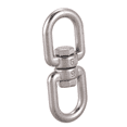 thumbnail image 2 of 8X Anneau Pivotant en Acier Inoxydable 6mm 15/64 Pouces Marine, 2 of 8