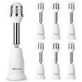thumbnail image 1 of DiCUNO E26 Adjustable Light Socket Extender, 4.5-Inch Extension, 350&deg; Rotation & 180&deg; Bend, 6-Pack, 1 of 9