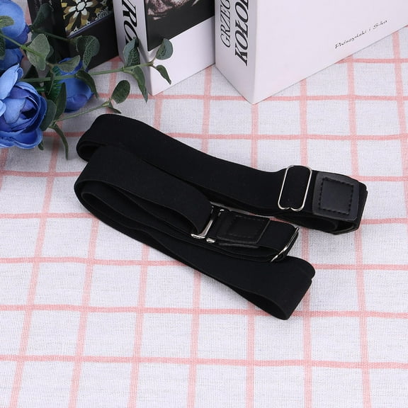 NICEXMAS 2Pcs Shirt Garters Non-Slip Anti-Wrinkle Holds Shirt Stay for Men and Women General Style 13.4x0.98x0.39In