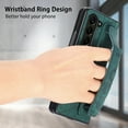 thumbnail image 6 of Galaxy Z Fold 6 5G Case, TECH CIRCLE Slim Lightweight PU Leather Flip Folio Cover with Wristband Pen Holder Full Body Rugged Protective Case for Samsung Galaxy Z Fold 6 5G 2024,Green, 6 of 9