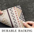 thumbnail image 6 of Brown Geometric Striped Pattern Door Rugs,Washable Non Slip Door Mats Indoor,Decorative Door Mats,Entry Mat Indoor for Entrance,Bedroom,Kitchen,Bathroom,16"x47", 6 of 6