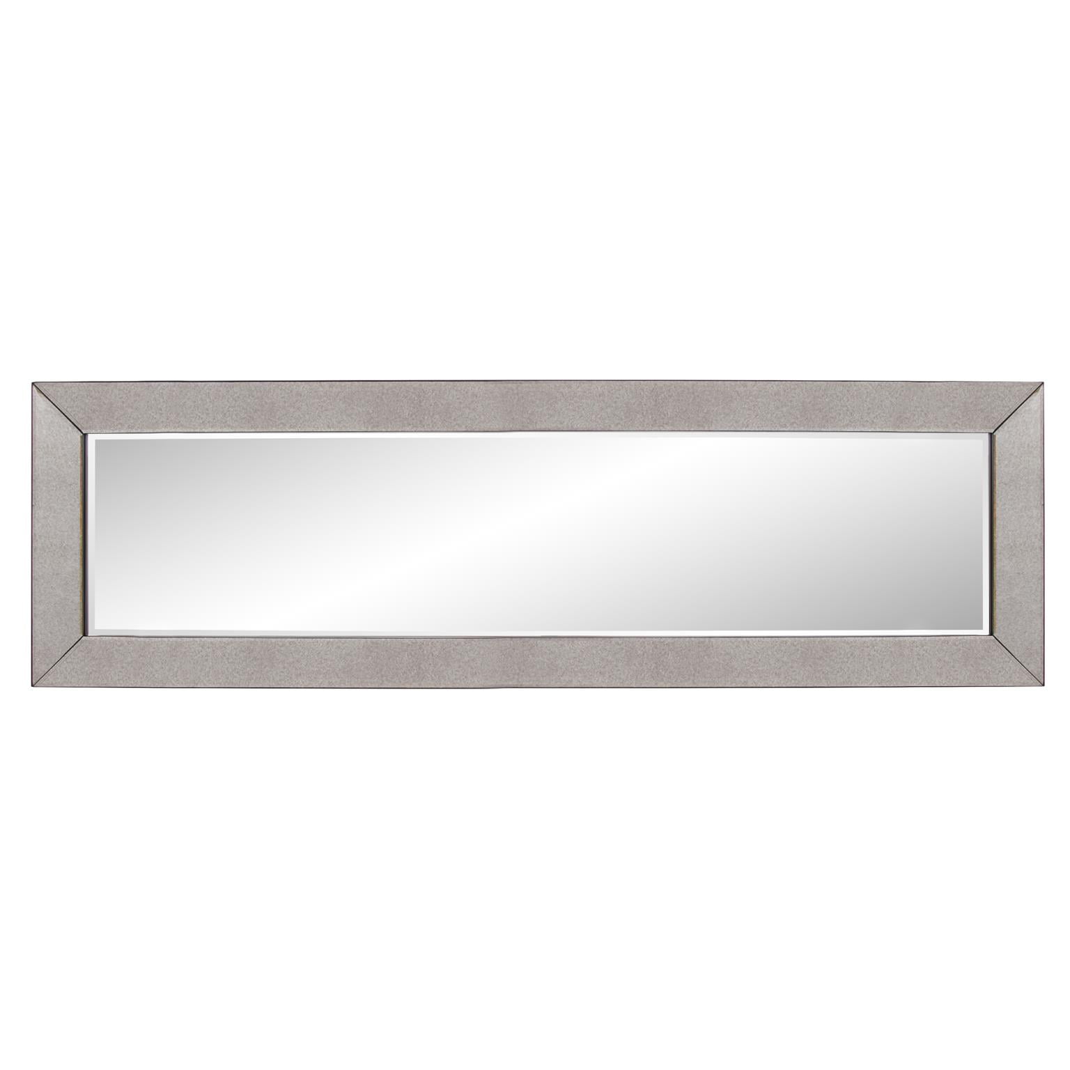 Tyler Dillon Smokey Gray Rectangular Framed Wall Mirror Collection