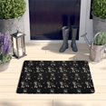 thumbnail image 2 of Schnauzer Dog Flannel Non Slip Door Rugs,Washable Door Mats Indoor,Decorative Door Mats,Dirt-Resistant and Absorbent Doormat for Entrance,Bedroom,Kitchen,Bathroom,23.5x16in(60x40cm), 2 of 5