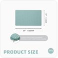 thumbnail image 2 of Color & Geometry Kitchen Rugs, Kitchen Runner Rug Kitchen Floor Mat, Cushioned AntiIGUOHAO Fatigue Kitchen Mat, Non Skid Waterproof Comfort Standing Kitchen Rugs and Mats, 17"x59", Teal, 2 of 7