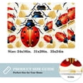 thumbnail image 2 of Ladybird Polyester Indoor/Door/Bath Rugs: Non-Slip, Machine Washable Mats, 2 of 6
