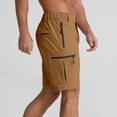thumbnail image 6 of Men's Cargo Shorts 9" Quick Dry Lightweight Work Shorts for Men Golf Hiking Casual with 5 Zipper Pockets, 6 of 6