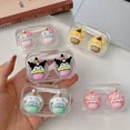 thumbnail image 3 of Hello Kitty Travel Kit Pocket Mini Contact Lens Case Travel Portable Kit Lovely Easy Carry Mirror Lenses Box Holder Container, 3 of 5