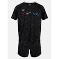 thumbnail image 5 of Athletic Works Men's Reflective Print Soccer Style Performance Shirt, Sizes XS-3XL, 5 of 6