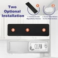 thumbnail image 4 of PATIKIL Dishwasher Magnet Clean Dirty Sign, 7x2 Inch Clean & Dirty Dishwasher Indicator Slider Silver Acrylic Magnet Sign Laundry Kitchen Gadget, Grey & White, 4 of 7