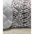 thumbnail image 3 of Vintage Down Alternative Comforter, Floral Pattern with Spring Themed Wild Herbs and Flowers in Tender Tones, Microfiber Quilt for All Season, 5 Sizes, Grey Pink and Ivory, by Ambesonne, 3 of 3