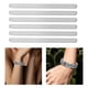 thumbnail image 4 of 12x Manguito de joyería de estampado de aluminio que personaliza los de los resultados de los artes Baoblaze Pulseras en blanco, 4 of 8