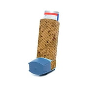 Carbon Fiber Skin Compatible With Ventolin HFA Asthma Inhaler Sticker Design Design Cork