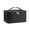 A001- Black, variant on Black Makeup Organizer | Small Cosmetic Organizer | Toiletry Organizer for Travel and Bathroom Use | Travel Bag Organizer Oxford Cloth