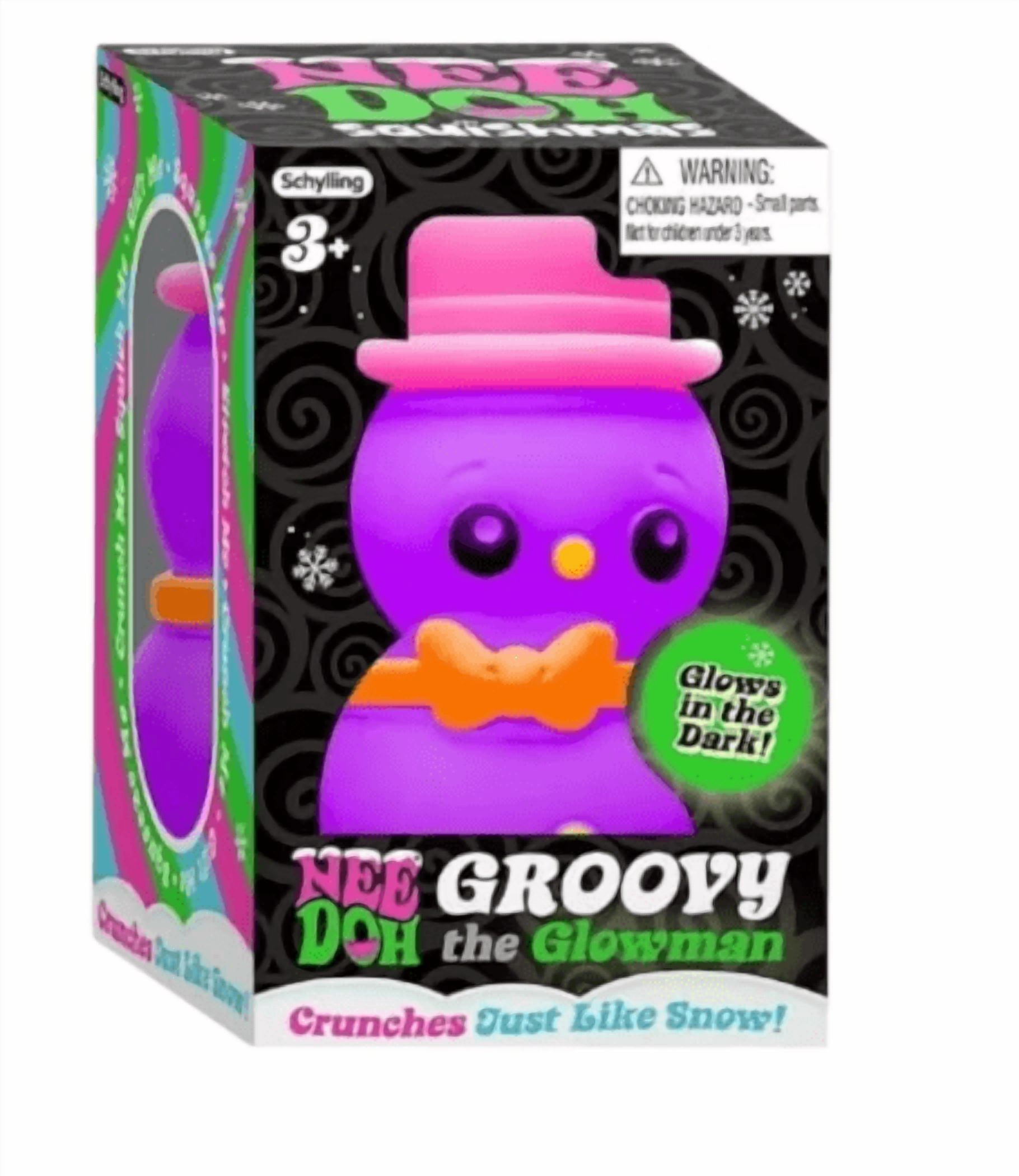 Nee Doh Snowman, 1 pc random color