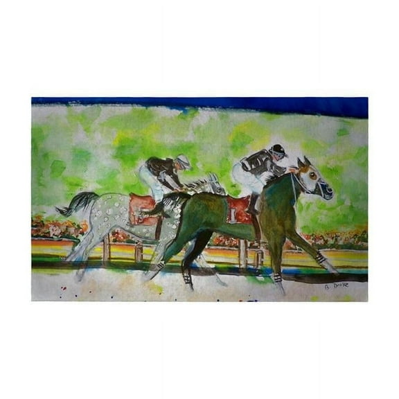 Betsy Drake DM142G Close Race Door Mat - 30 x 50 in.