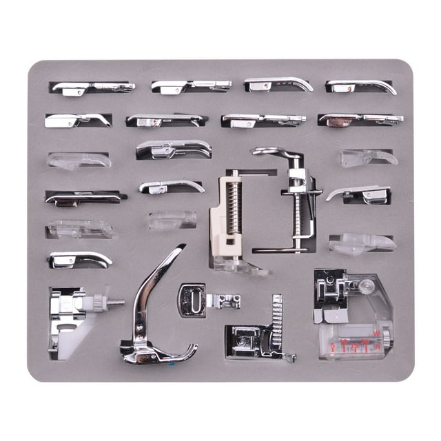 Accessoires de Machine à Coudre Kit Ménager Pieds-de-Biche Multifonctionnels Rapides