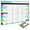 Green No. 7, variant on 2026 Professional Office Calendar with Detachable Sticker and Event Reminders