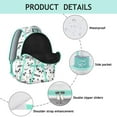 thumbnail image 4 of Panda Backpack for Photography Students - Camera Cube Insert Compatible, Tripod Holder, Memory Card Pockets Panda Themed, 4 of 6