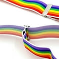 thumbnail image 6 of Clip on Suspenders Striped Necktie for Teen Girl Elegant Banquets Necktie Suit Teen Woman Multiple Functional Necktie, 6 of 16