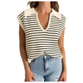 thumbnail image 1 of HNMKIU Tank Tops Women Summer Sweaters For Women V Neck Cap Sleeve Tops Sleeveless Spring Clothes, 1 of 4