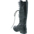 thumbnail image 3 of Nature Breeze Madge 02KH Womens Knee High Lace Up Combat Boots, 3 of 7