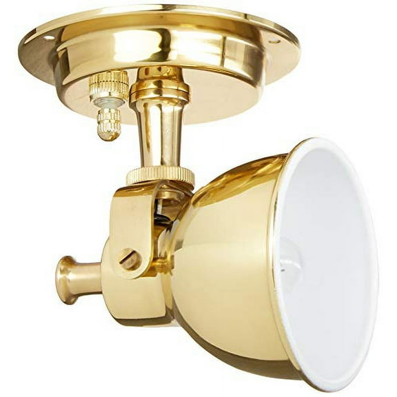 Sea Dog Line 400400-1 Small Brass Berth Light, White