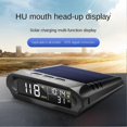 thumbnail image 2 of Universal HUD X 98 Car Solar Digital Meter GPS Speedometer Overspeed Alarm Distance Altitude Head Up Display, 2 of 5
