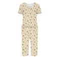 thumbnail image 6 of Weiqiqre Womens Sleepwear Pajama Sets Summer Ladies Pjs 2 Piece Loungewear Capri with Pockets, 6 of 6