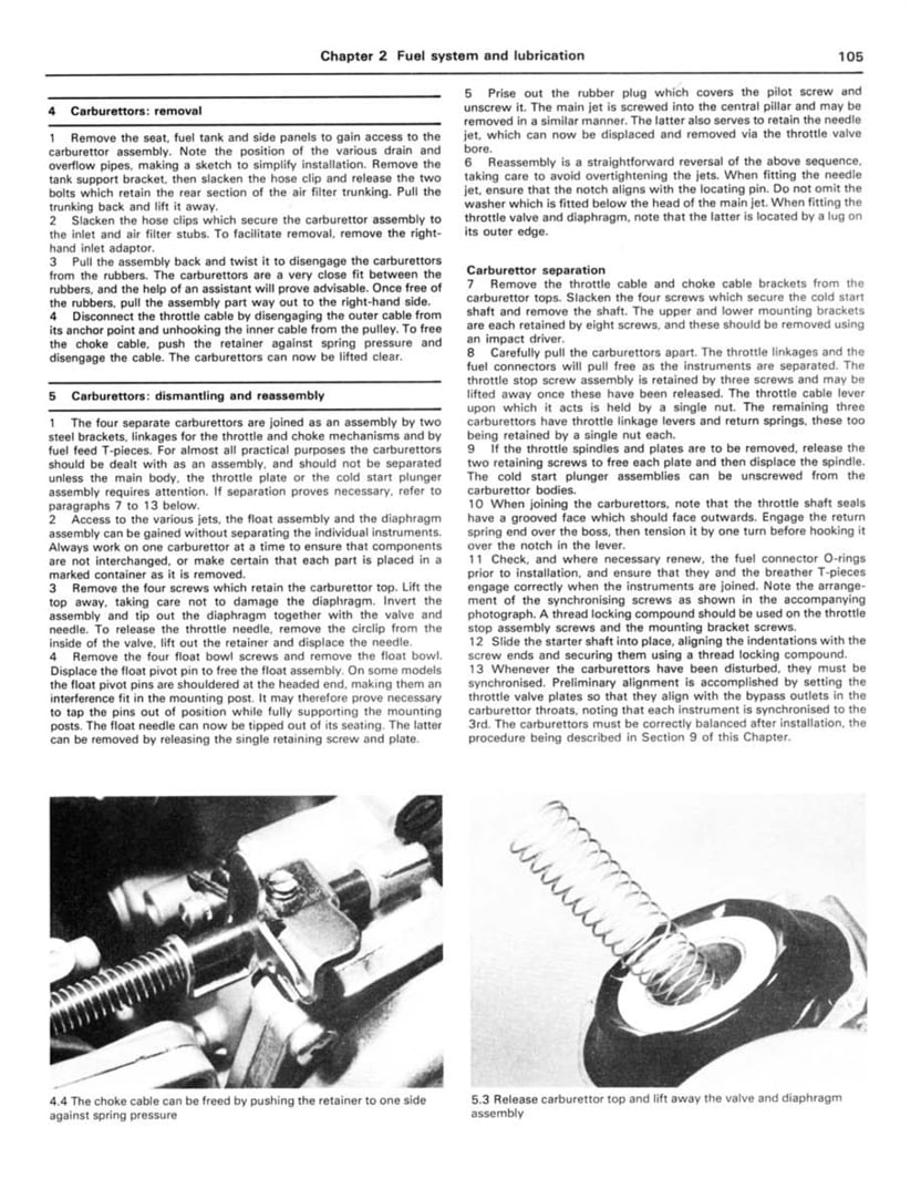 Suzuki GSX/GS1000, 1100 & 1150 4-valves (79-88) Haynes Repair Manual ^